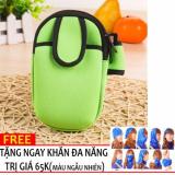 Đai Túi đeo bắp tay tập Gym, thể thao tiện dụng + Tặng khăn phượt cao cấp H146