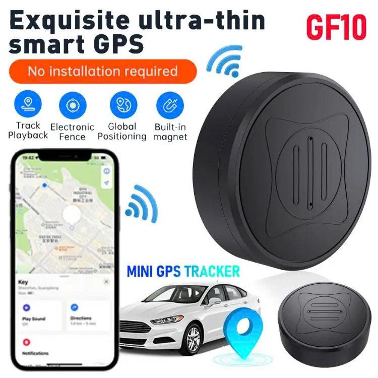 Định vị xe máy, Định vị theo dõi từ xa qua điện thoại, Chíp Gắn Xe GPS GF-10 Không dây thông minh, hiết Bị Theo Dõi Mini Có Chức Năng Ghi Âm, Bảo Vệ Tài Sản Xe Cộ - Thiết Bị Định Vị Thời Gian Thực Mini Gsm Gprs Gp