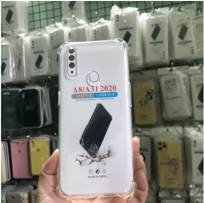 Ốp lưng oppo a31 chống sốc trong suốt