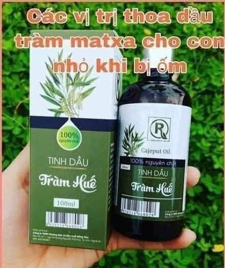 Tinh dầu tràm Huế nguyên chất 100ml Chính hãng Hồng Tâm