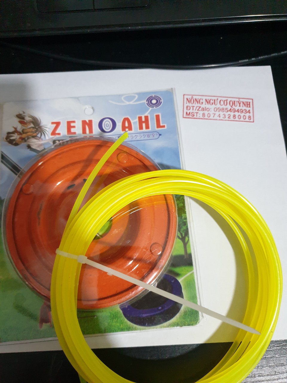 Ổ cước zennoahl + cước phát cỏ 5m