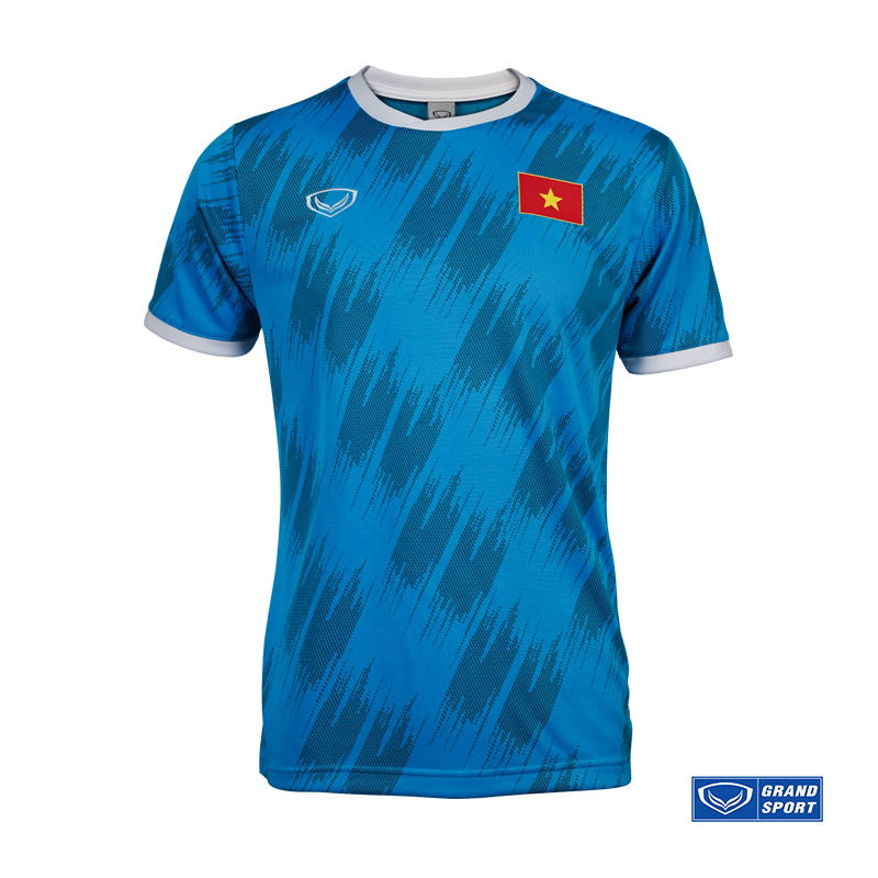 Áo Tập Luyện Đội Tuyển Việt Nam 2021 Grand Sport Xanh Biển