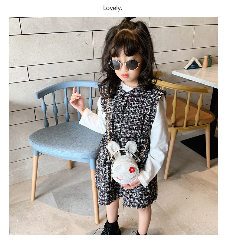 Túi Đeo Chéo Hình Thỏ Mini Thời Trang Cho Bé Gái Xinh Xắn