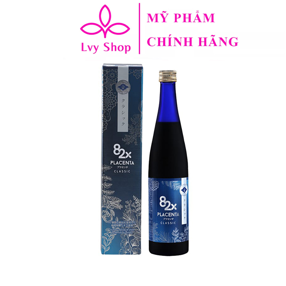 82x Collagen Placenta Classic 450000mg Lvy Shop dạng nước hỗ trợ làn da rạng ngời tươi trẻ