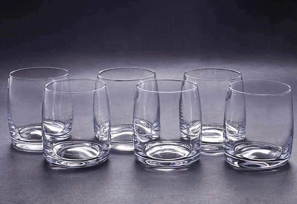 Bohemia Pavo 290ml 6 cups set made in Czech
