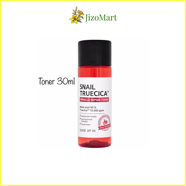 Toner dưỡng ẩm ốc sên giảm sẹo rỗ, tái tạo da Some By Mi Snail Truecica Miracle Repair Toner 135ml & 30ml - some by mi chính hãng