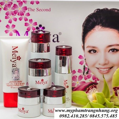 BỘ MỸ PHẨM TRỊ NÁM TÀN NHANG CAO CẤP NHẬT BẢN MEIYA 6IN1 (NEW)