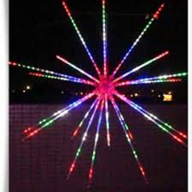 ĐÈN LED PHÁO HOA CÁC CHẾ ĐỘ NHÁY CÓ ÂM THANH  ,LED PHAO HOA 24 TIA CÓ ÂM THANH TRANG TRI LÊ HỘI   NO EL LỄ TẾT