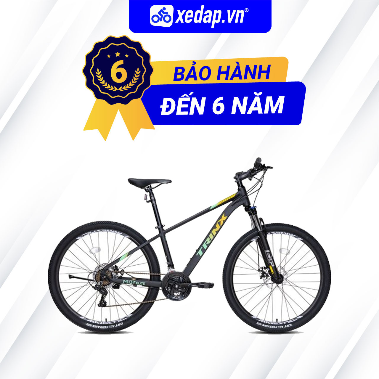 Xe đạp thể thao địa hình mtb trinx m137 elite – phanh đĩa, bánh 27.5 inches
