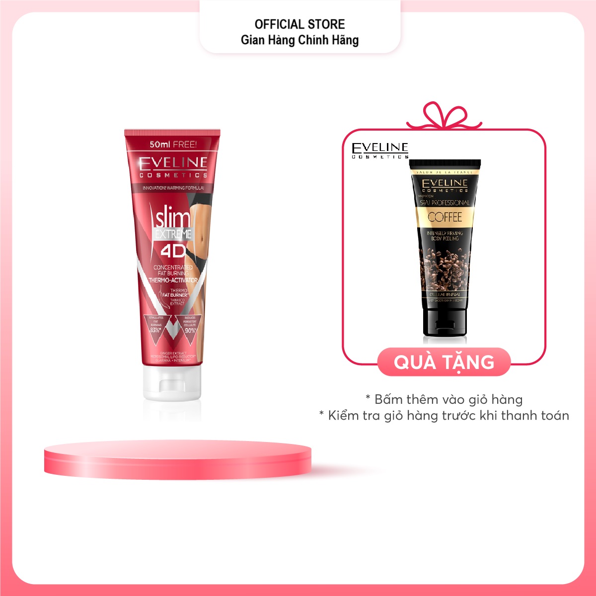 Tinh chất giảm béo đốt cháy và chống tích tụ mỡ eveline 250ml
