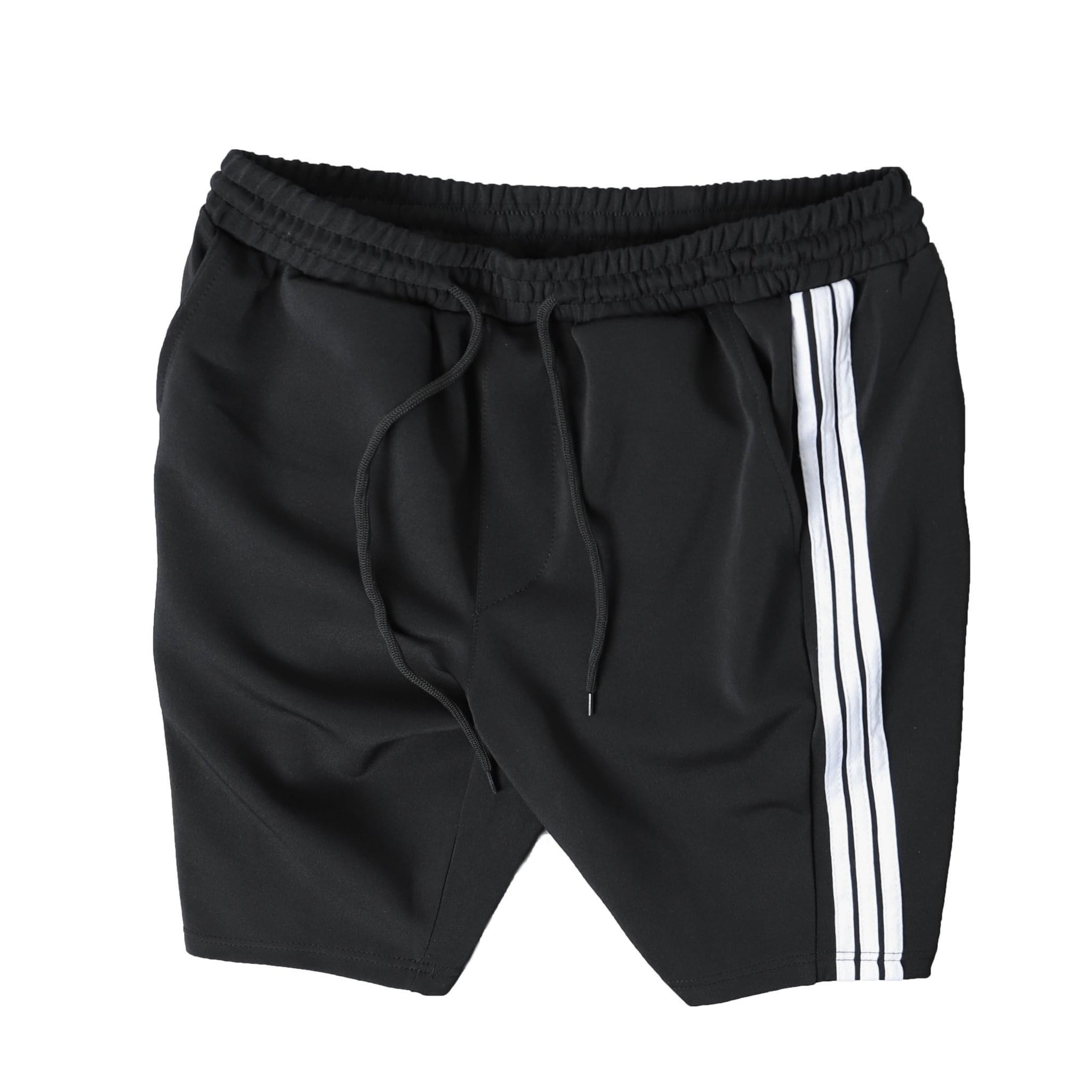 Quần short thun nam 3 sọc co giãn cao cấp