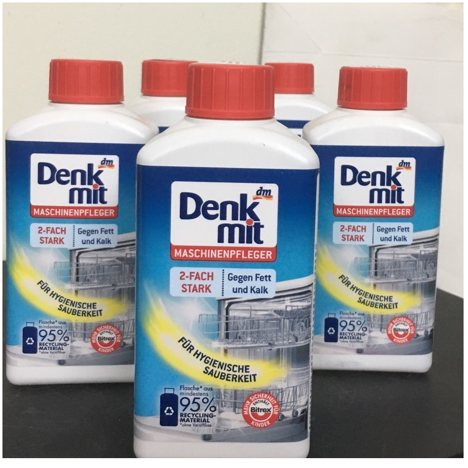 Dung dịch tẩy căn (vệ sinh máy rửa ly chén) DENKMIT 250 ml Đức