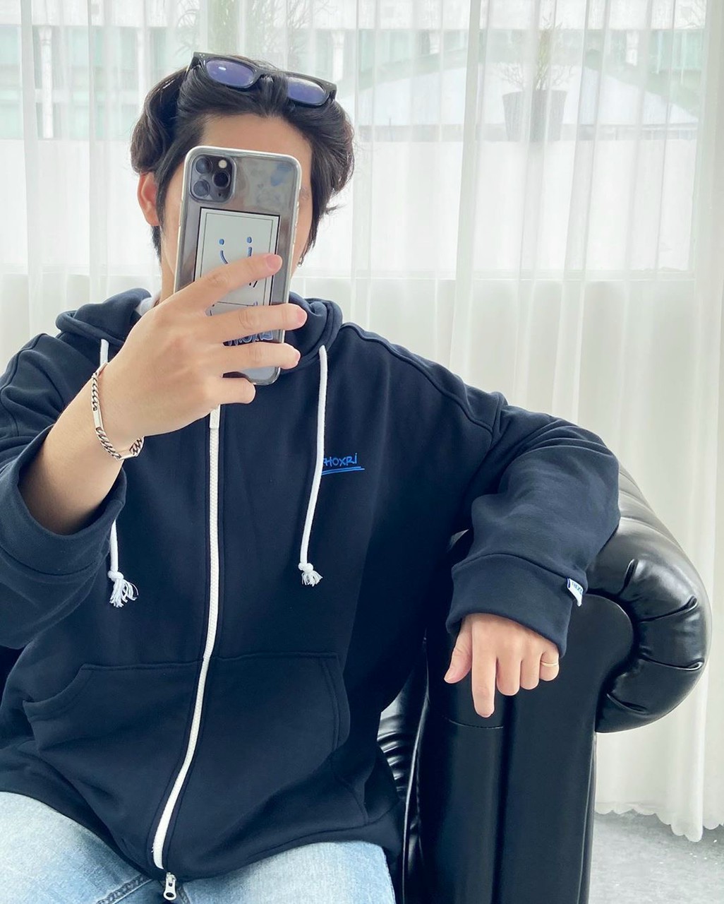 [HCM]Áo Khoác Nỉ Dầy Dặn Phối Nón 2 Lớp in icon Mặt Cười Siêu Duyên Dáng .TP