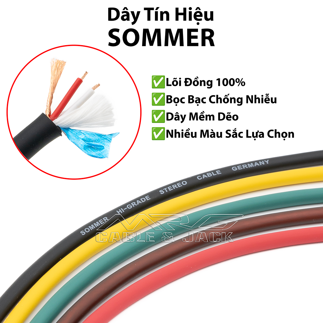 Dây Tín Hiệu Âm Thanh 3 Ruột-Loại Tốt-Mềm Dẻo, giá 1 met, dùng hàn dây micro, dây canon xlr, dây balance, dây 6 ly, dây av hoa sen