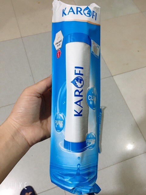 Lõi lọc nước số 1 karofi , lõi lọc thô pp1 5 micron (100%chính hãng)