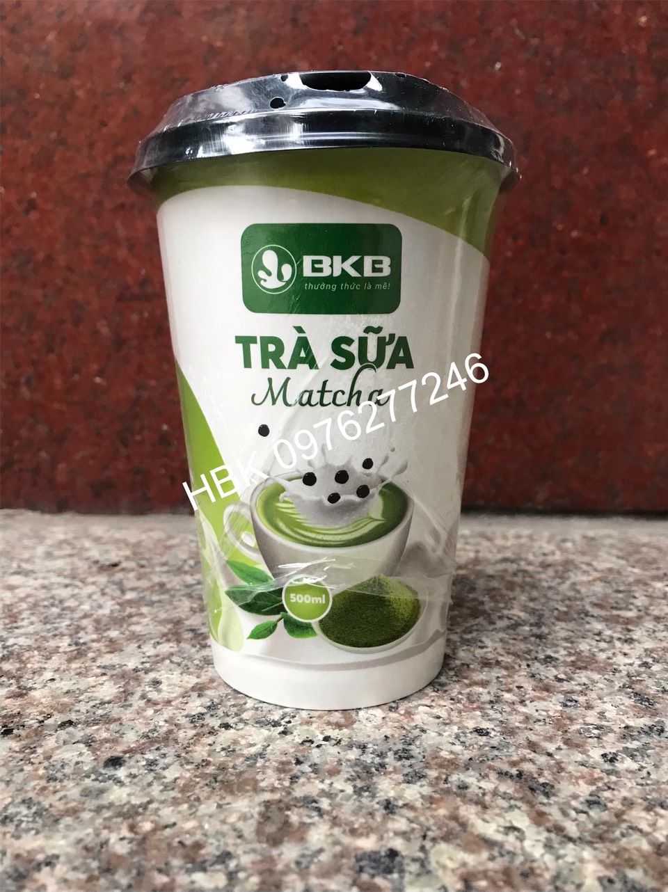 TRÀ SỮA TRÂN CHÂU CỐC  500ML UỐNG LIỀN