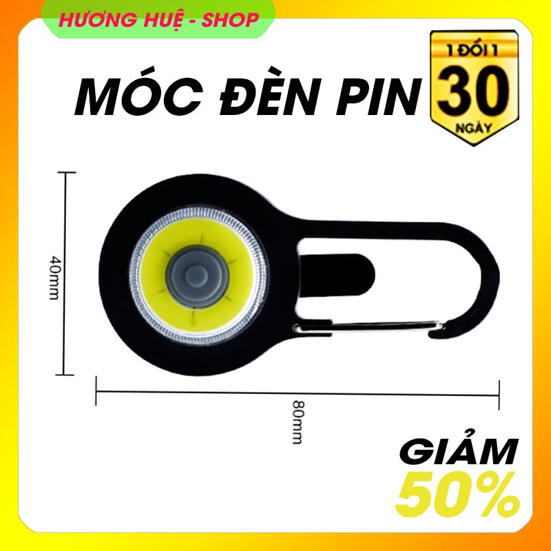 Đèn pin siêu sáng kiêm móc khóa  còi 2 đầu móc khóa xoay các kiểu độc đáo có 2 pin có đèn led có chớp nhiều công dụng.
