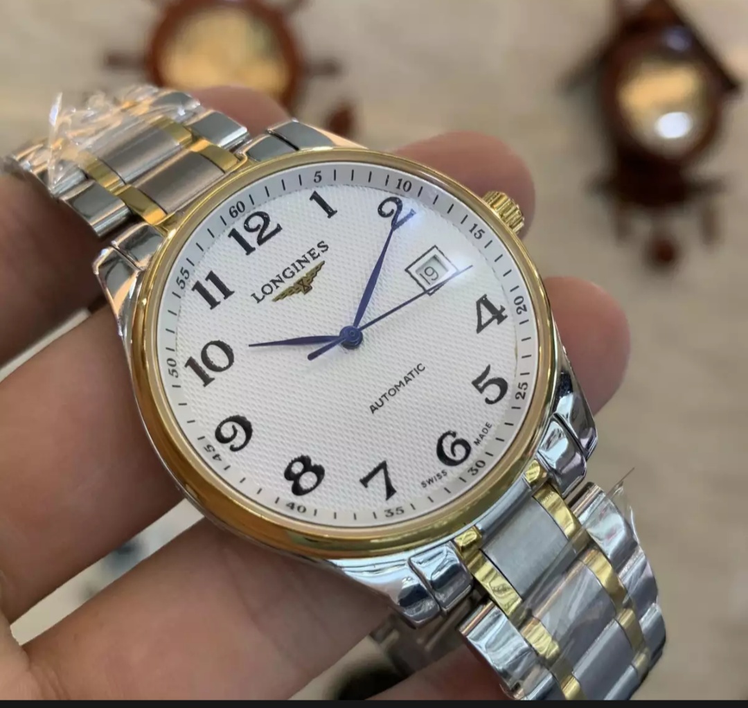 { ĐỒNG HỒ NHẬT BẢN SỊN SỐ 1 LAZADA}  { orient patek seiko sk hulot omega rado}ĐỒNG HỒ L-AU85 AUTOMATIC VÀNG TRẮNG + THẺ BẢO HÀNH