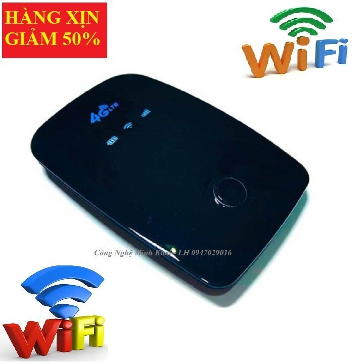 ( Hàng cao cấp) Bộ phát sóng wifi 4G từ sim 4G - Cục phát wifi mini cầm tay -Phát wifi 4G LTE tốc độ cực cao 150 Mbps - Bộ phát wifi MF925