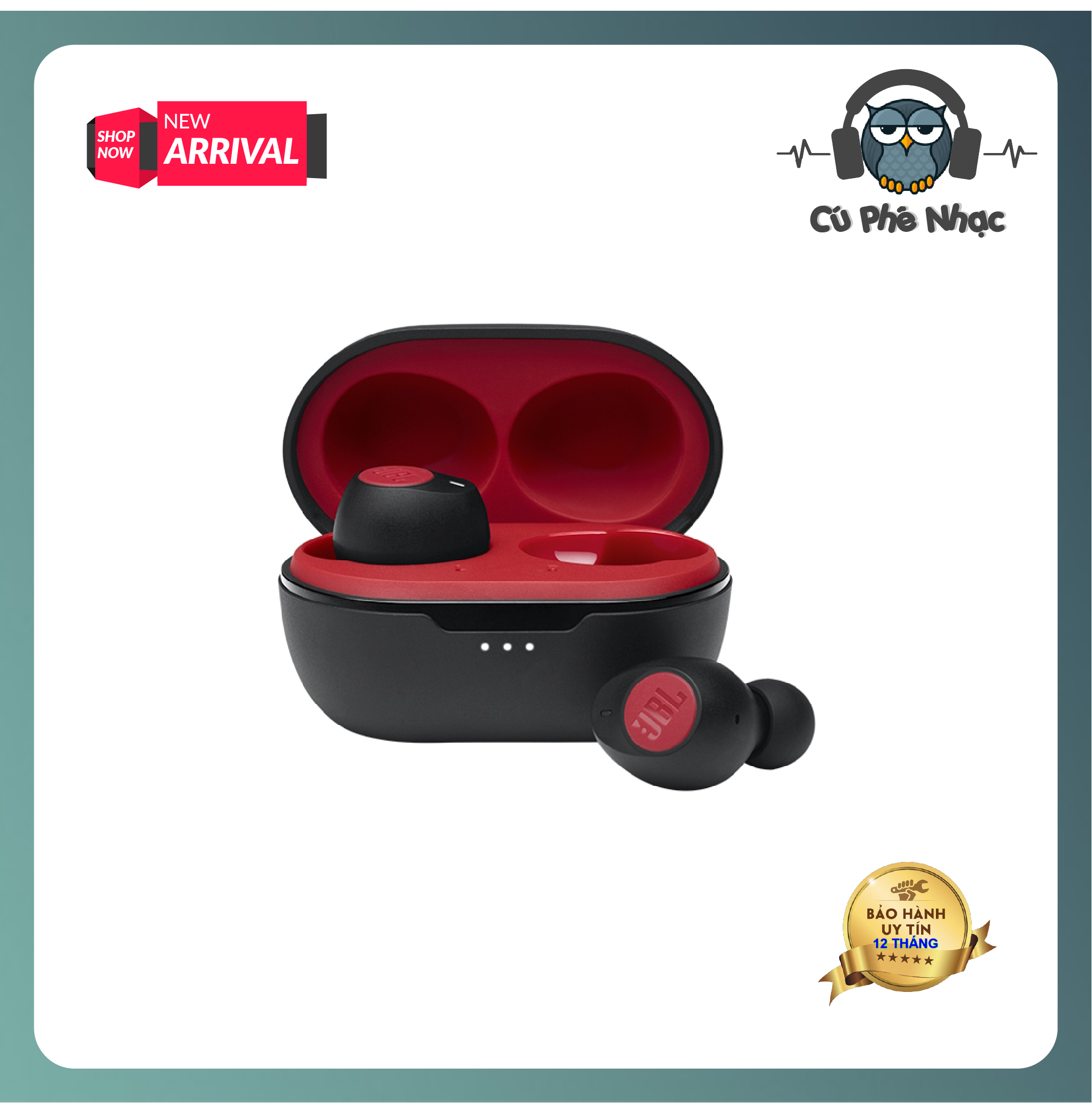 Tai nghe true wireless jbl tune 115tws - chính hãng pgi