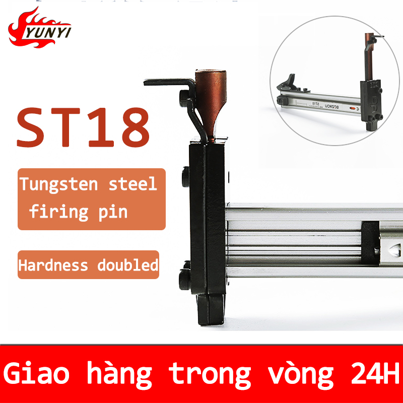Dụng cụ đóng đinh bê tông-súng bắn đinh -máy bắn đinh - súng bắn đinh bê tông-búa đóng đinh st18/st18B