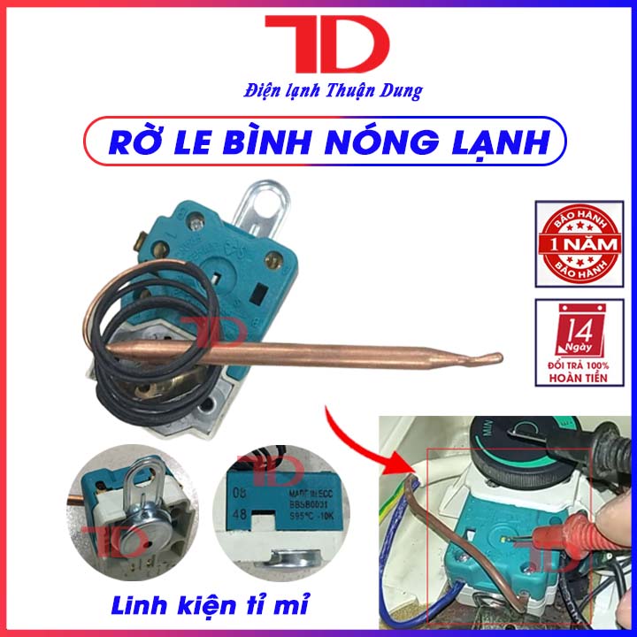 Rờ le Bình Nóng Lạnh, Rờ le điều nhiệt máy nóng lạnh PICENZA xanh
