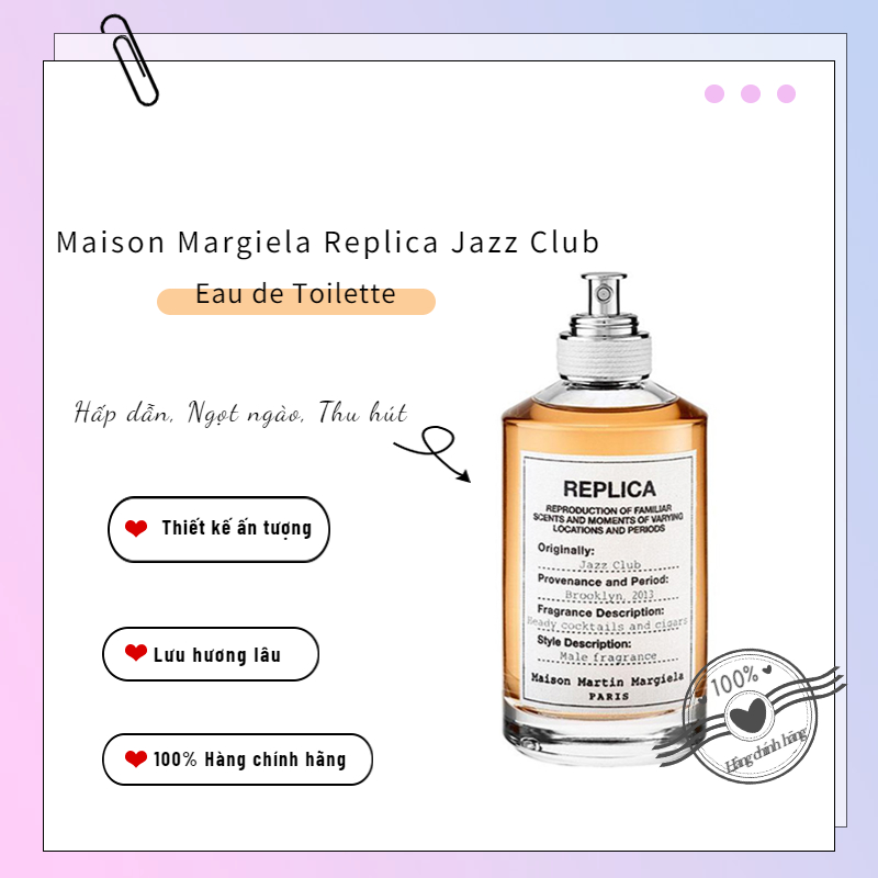 Nước hoa Repliica Jazz Club Eau de Toilette 100ml