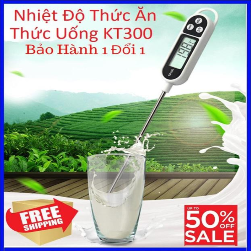 [HCM]Nhiệt Kế Đo Nước Nhiệt Kế Phòng Bếp Cây Đo Nhiệt Độ Cho Bé Nhiệt Kế Nấu Ăn Pha Sữa Kt300 (Màu Trắng) Kiểm Soát Nhiệt Độ Chính Xác Cho Đồ Ăn Cho Bé.