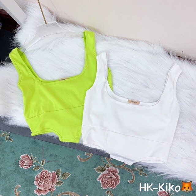 ÁO CROPTOP 2 DÂY SIÊU HOT CUT OUT XINH XẮN TÁO BẠO -NAUY