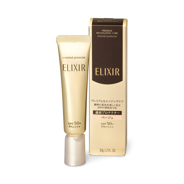 Kem dưỡng ngày nâng tông da shiseido elixir enriched protector spf50/pa++++