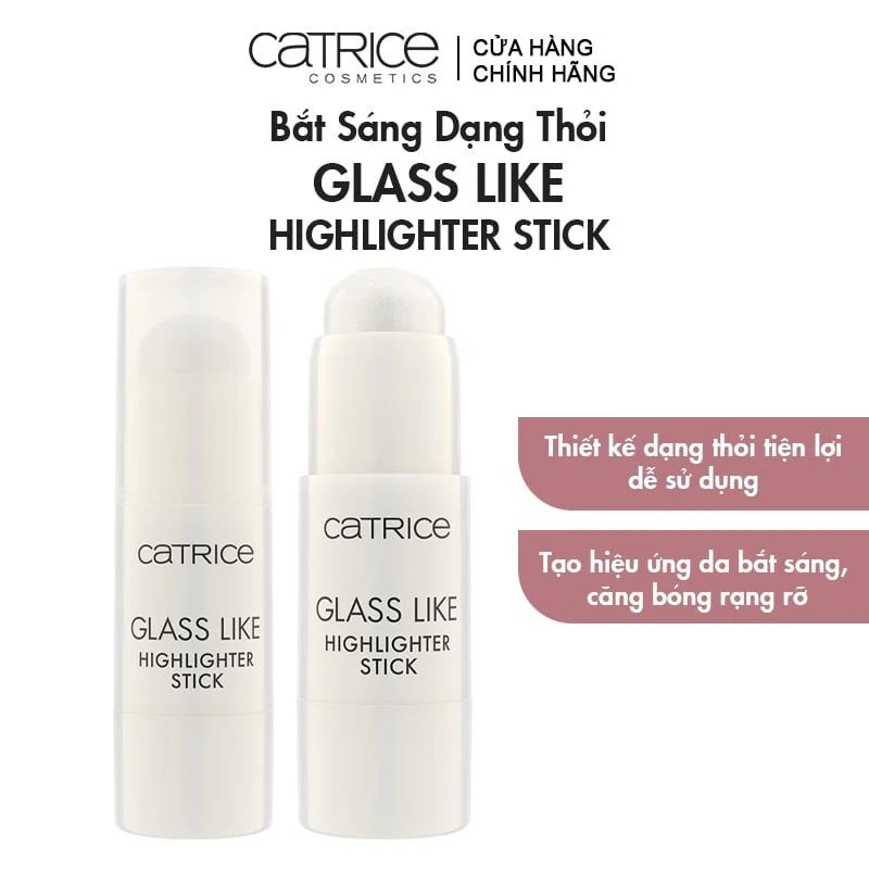 Phấn Nhũ Bắt Sáng Dạng Thỏi Catrice Glass Like Highlighter Stick 5.3g