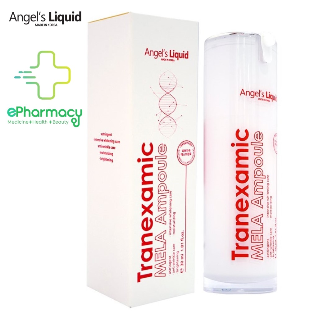 Angel's Liquid Tranexamic Mela Ampoule Siêu tinh chất xoá thâm đỏ mờ sạm nám 30ml