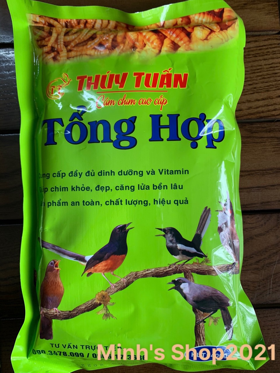 Thức ăn cho chim tổng hợp Thuý Tuấn gói 400g