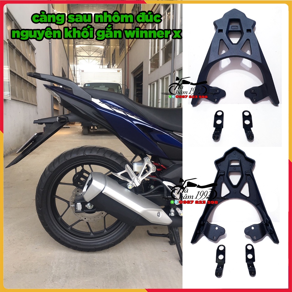 Tay Dắt Nhôm Đúc Nguyên Khối Winner X 2019 - 2021 - Cảng Sau Winner X 2019 - 2021 Racing Star