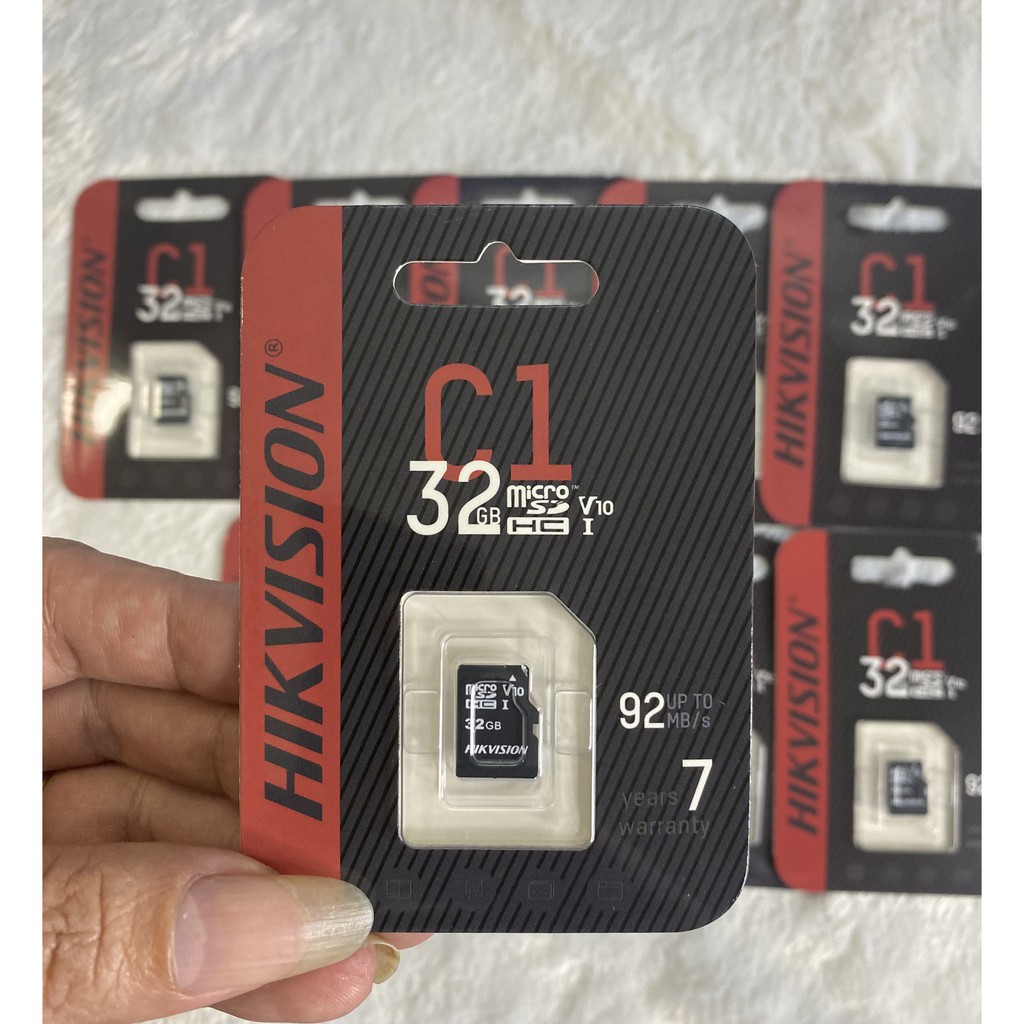 Thẻ nhớ microsd hikvision 32gb class 10 upto 92mb/sthẻ nhớ microsd hikvision 32gb class 10 upto 92mb/s
