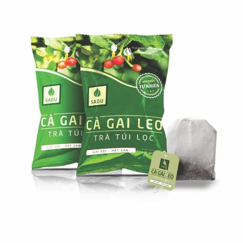 [500gram]CÀ GAI LEO SADU TÚI LỌC TRÀ GIẢI ĐỘC GAN có khả năng trị hiệu quả viêm gan, hỗ trợ điều trị xơ gan, giúp giải độc gan,thanh nhiệt cơ thể, trị mụn nhọt vàng da, nóng trong người,100% cà gai leo nguyên chất,có giấy ATTP