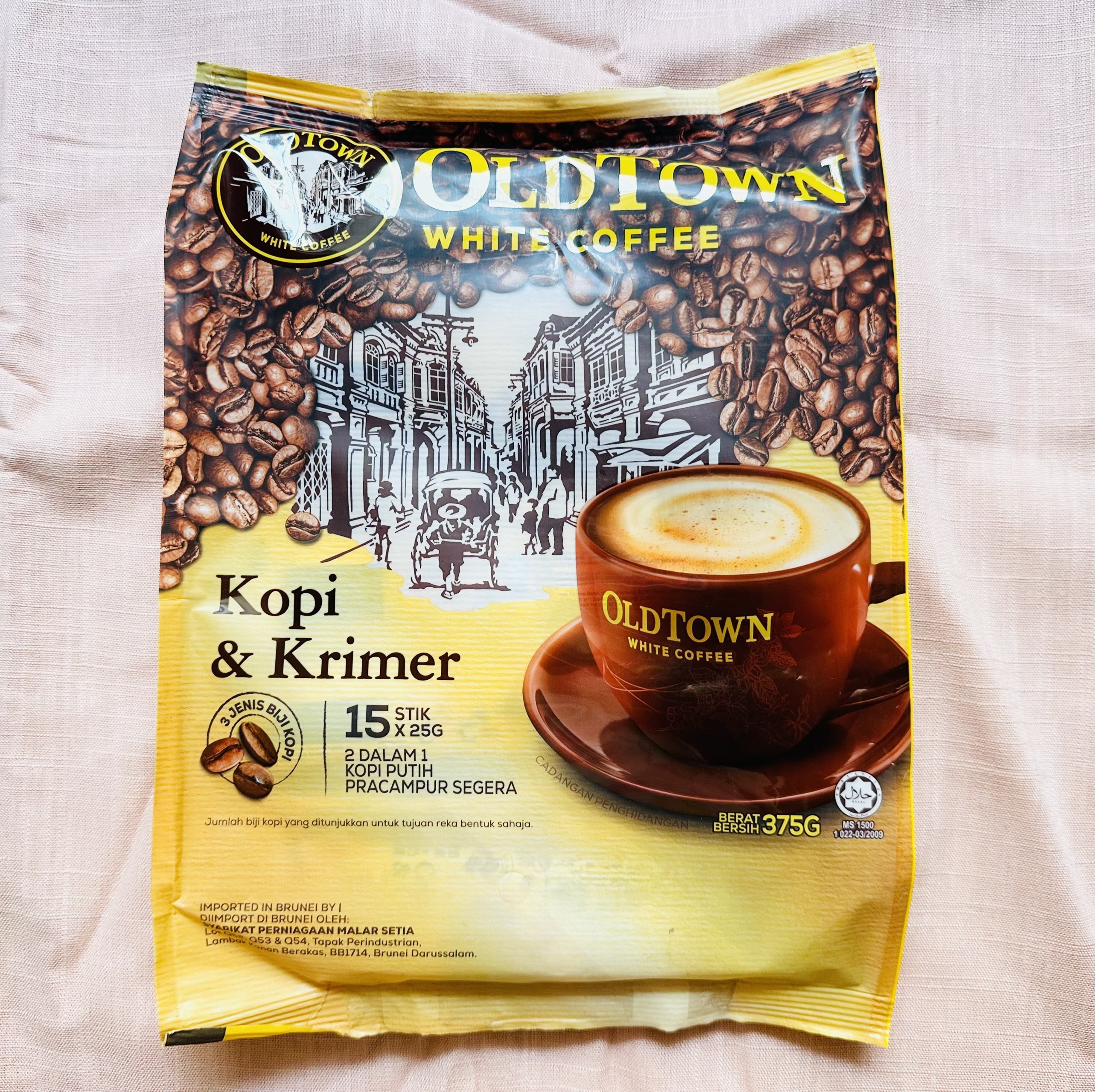 [BAO BÌ MỚI] Cà phê trắng hòa tan 2 in 1 Oldtown White Coffee - Cà phê & Kem