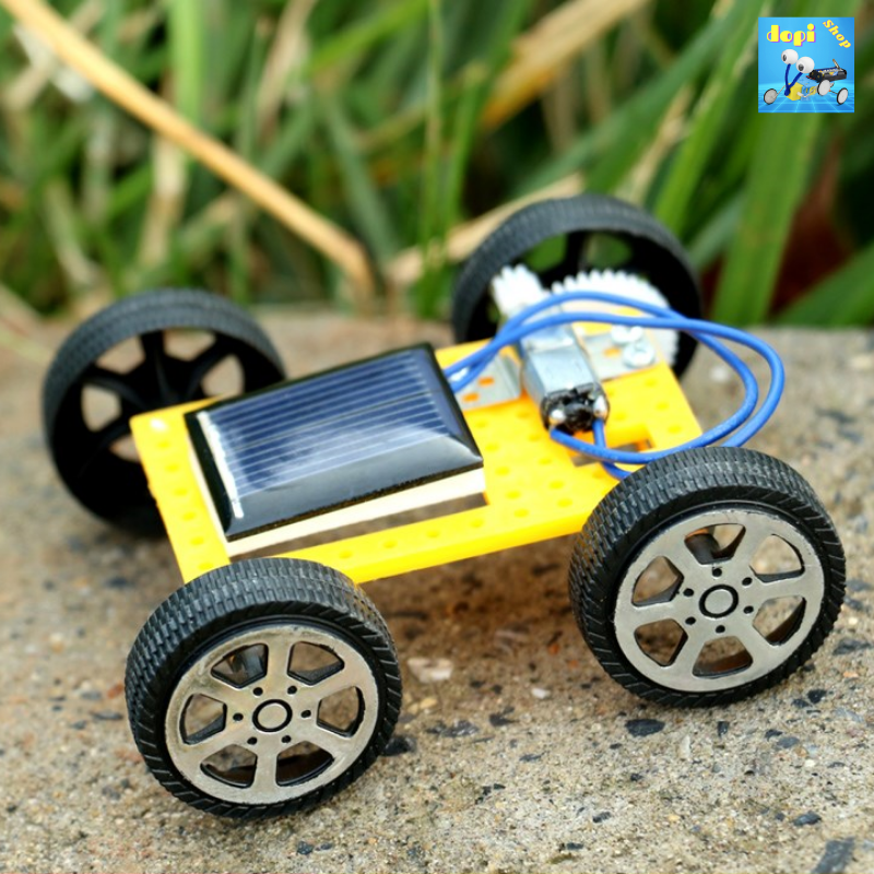 Xe Năng Lượng Mặt Trời DIY - Đồ chơi giáo dục thông minh khoa học STEM - Đồ chơi mô phỏng lắp ráp mô hình