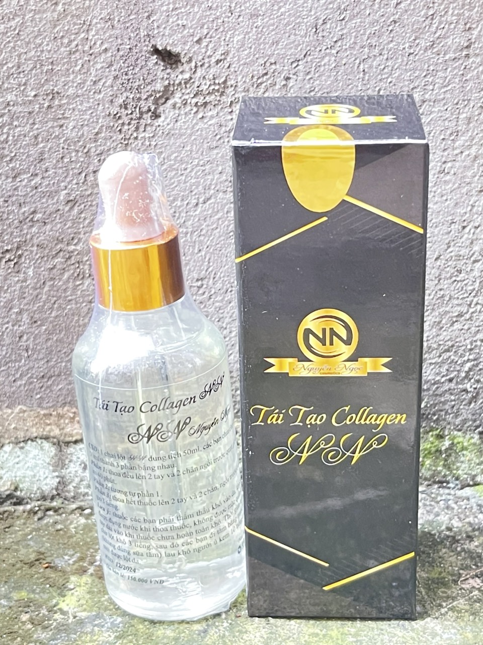Nước lột da collagen NN tái tạo da sinh học lột tay chân mảng to 50ml