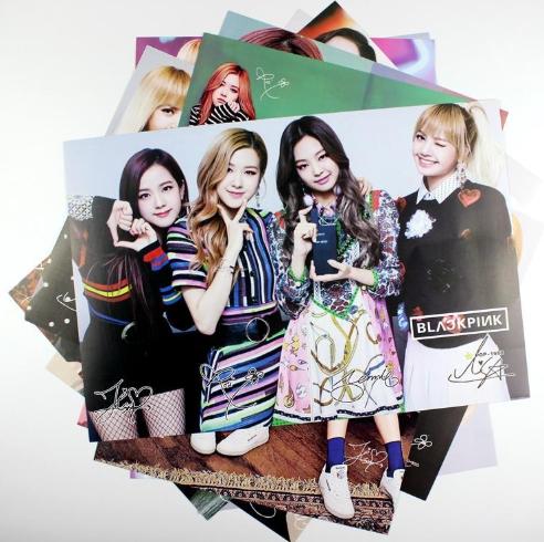 Bộ 8 tấm poster Blackpink khổ A3 lớn
