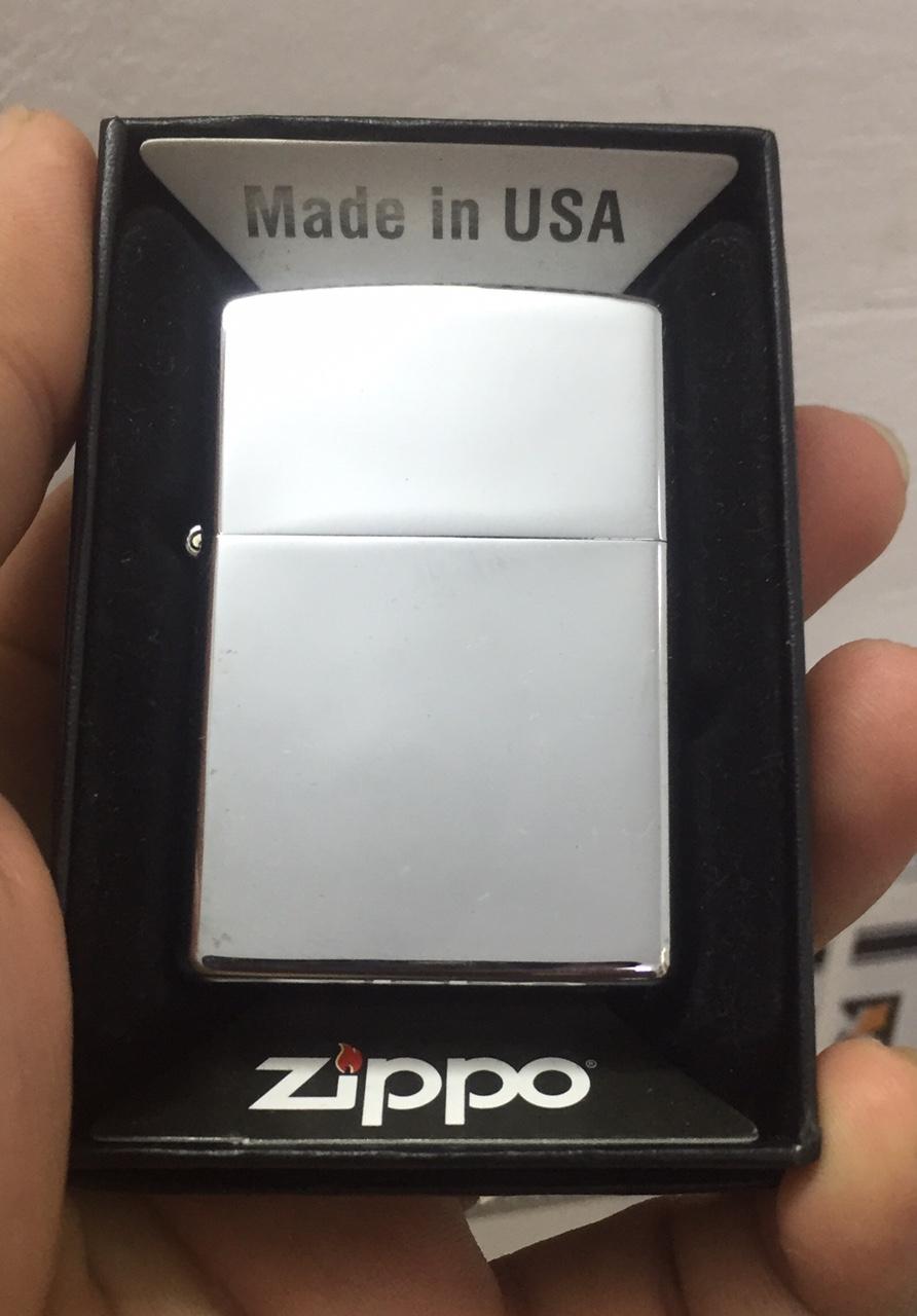 [HCM]Bật Lửa Zippo USA Mạ Chrome Cao Cấp