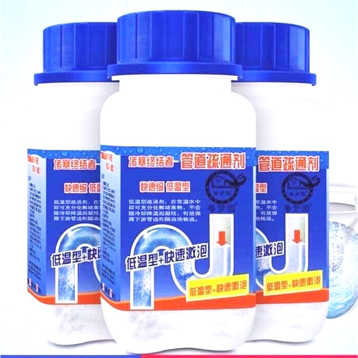 Bột thông cống nắp xanh