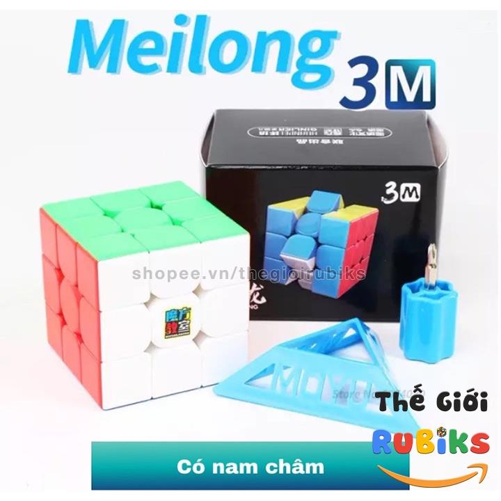 Rubik 3x3 moyu rs3m 2021 maglev rs3m 2020 meilong 3m có nam châm