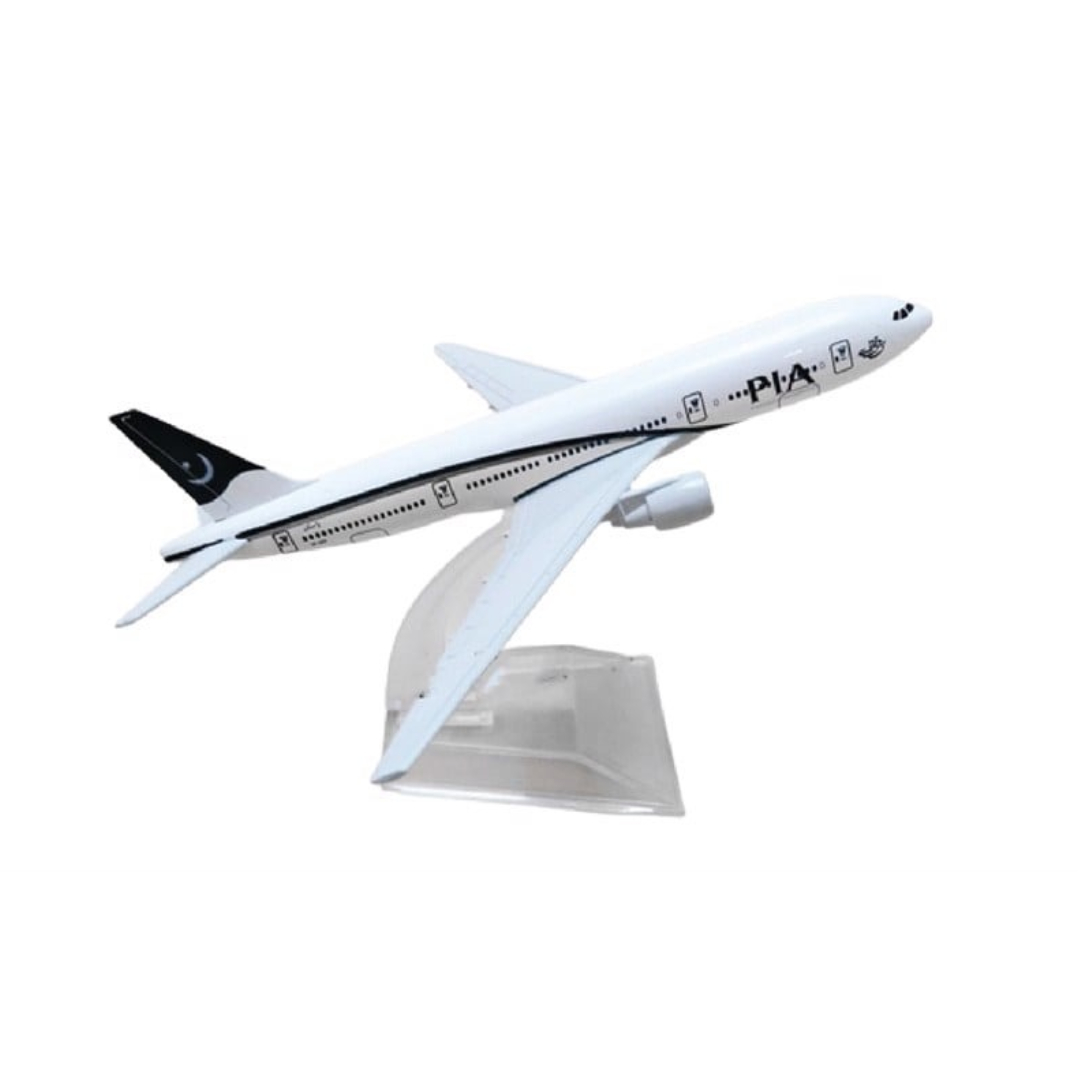 Mô hình máy bay Pakistan PIA Airlines Boeing B777-200 16cm MB16171