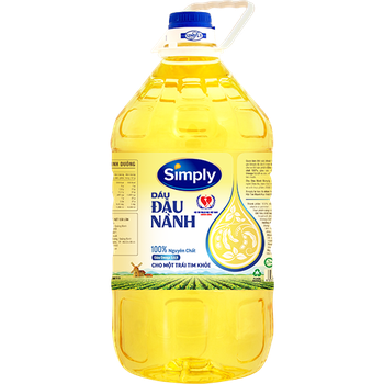 Dầu đậu nành simply chai 5l - date luôn mới