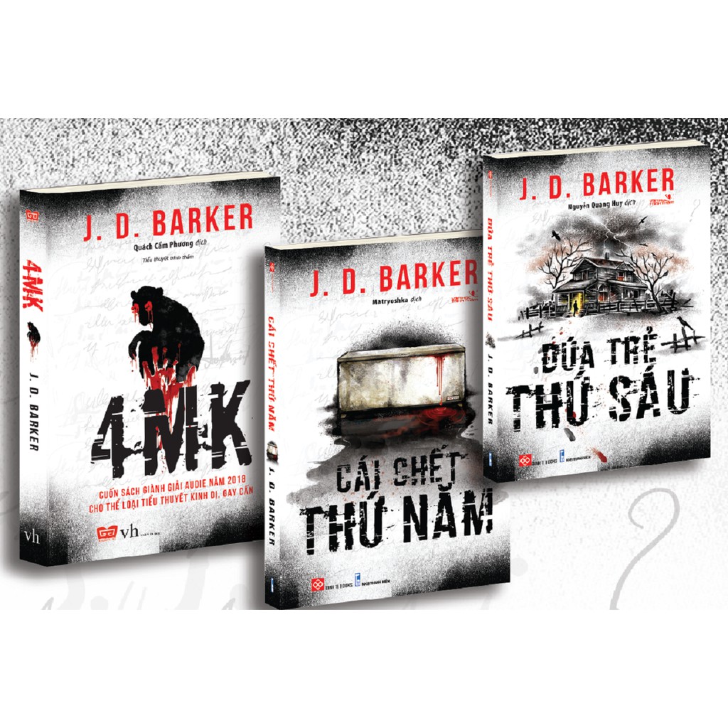 nguyetlinhbook Sách - Combo 3 Cuốn Tiểu Thuyết Trinh Thám: 4Mk + Cái Chết Thứ Năm + Đứa Trẻ Thứ Sáu (nguyetlinhbook).