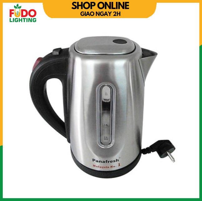 Bình đun siêu tốc inox panafresh sk178. 1.8l hàng chính hãng