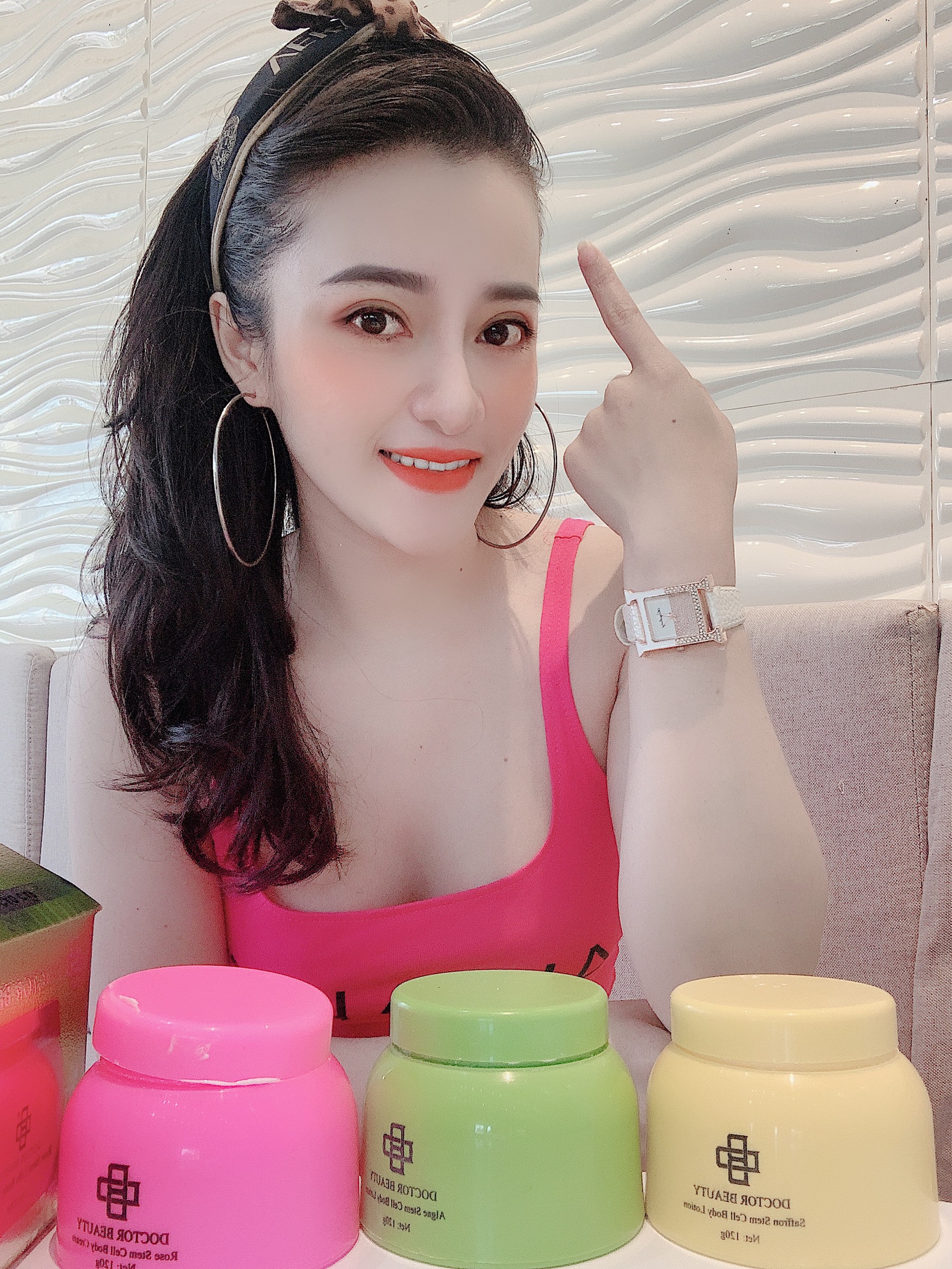 Kem body dưỡng trắng da, kem ủ trắng body tế bào gốc, COMBO 3 HŨ Kem body 3 màu dưỡng da toàn thân Whitening litoin dưỡng da trắng chống nắng tối ưu