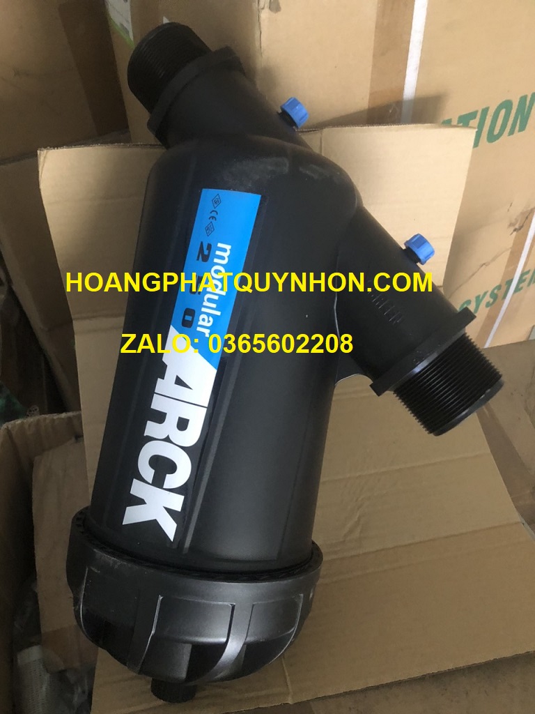 Lọc đĩa chữ Y phi 60mm hiệu ARCK, 2 in, loại bầu lớn, cho hệ thống tưới nhỏ giọt