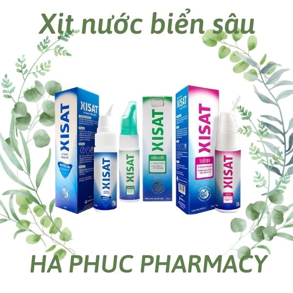 ✅Nước biển sâu xịt mũi Xisat✅Chính hãng